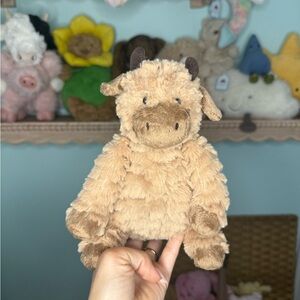 Jellycat - RETIRED - Fuddles Calf - BNWT